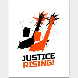 Rising Justice Posters and Art